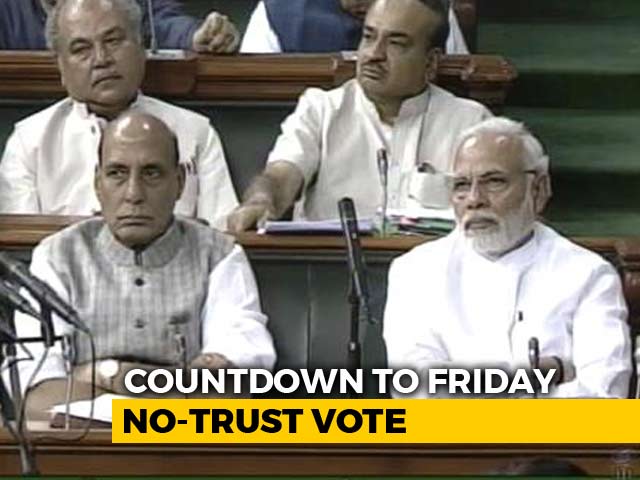 AIADMK, Naveen Patnaik's BJD Likely To Help PM Modi In No-Trust Vote