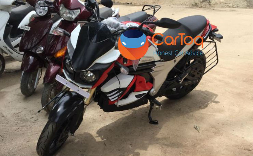 Mahindra Mojo Electric Version Spotted Testing