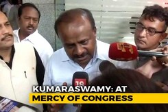 I Am At Congress Mercy, Didn't Get People's Mandate: HD Kumaraswamy I Am At Congress Mercy, Didn't Get People's Mandate: HD Kumaraswamy