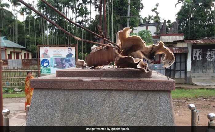 "Baidyanath Statue Vandalised To Discredit State Government": Biplab Deb
