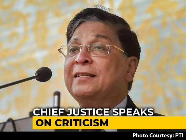 Don't Destroy Or Weaken The System, Transform It: Chief Justice Of India