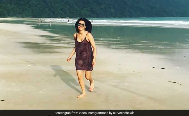 'हेट स्टोरी' की इस एक्ट्रेस ने Beach पर जमकर की मस्ती, बार-बार देखा जा रहा Video