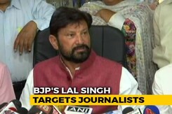 Kashmiri Journalists Should Draw A Line Else...: BJP Lawmaker Lal Singh Kashmiri Journalists Should Draw A Line Else...: BJP Lawmaker Lal Singh