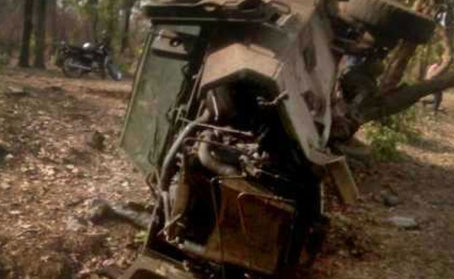 झारखंड के गढ़वा में लैंडमाइन ब्‍लास्‍ट में 6 जवान शहीद, चार घायल