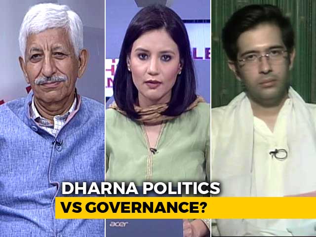 Arvind Kejriwal's Sit-In: 6 Days And Counting