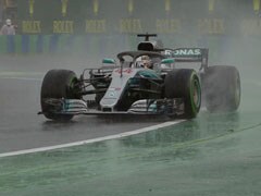 F1: Hamilton  Claims Pole In Wet Weather Hungary GP; Bottas To Start Second
