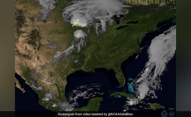 Satellite Captures Footage Of Lightning From Space. It's Stunning