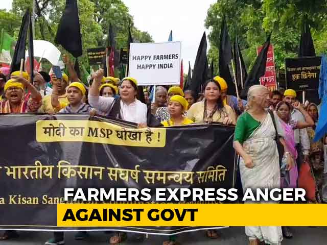 Farmers March In Delhi To Express No Confidence In Modi Government