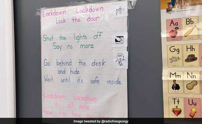 At Massachusetts School, 'Lockdown, Lockdown' Is A Nursery Rhyme