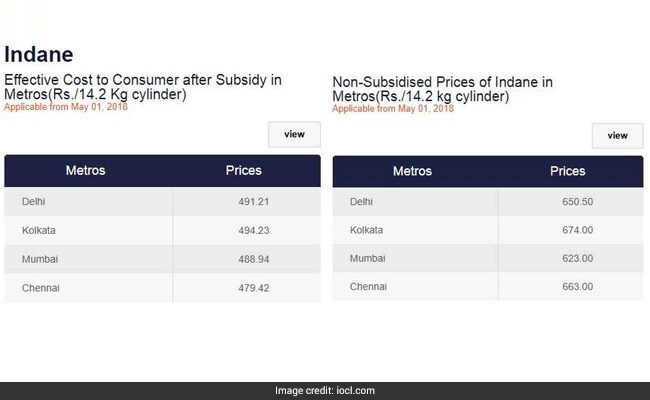 lpg prices iocl
