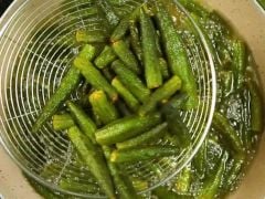 Crispy Andhra Bhindi Crispy Andhra Bhindi