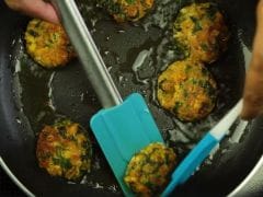 Corn Palak Ki Tikki Corn Palak Ki Tikki