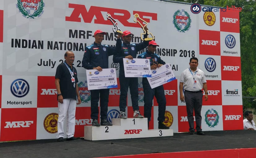 Dhruv Mohite Wins Race 3 Of 2018 Volkswagen Ameo Cup Round 2