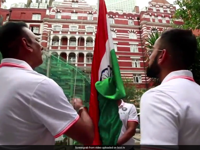 Watch: Team India Hoist National Flag In The UK, Celebrate Independence Day