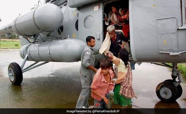 19 People Stranded In Flood-Hit Arunachal Pradesh Rescued By Air Force
