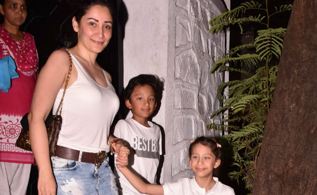 Mother's Day: Maanyata Had The Best Caption For This Pic With Shahraan And Iqra