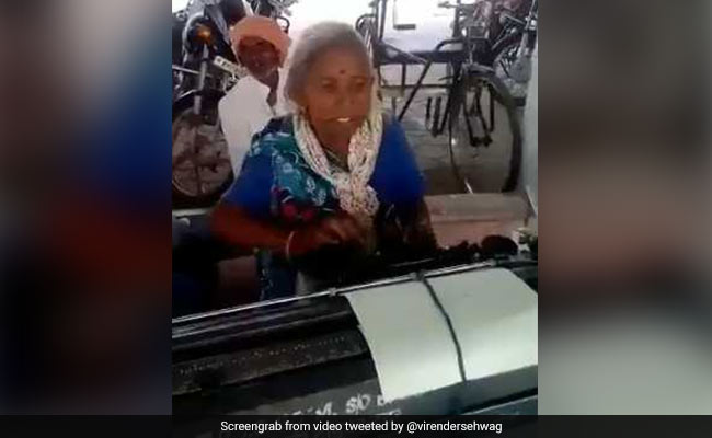 Twitter Wowed By This Incredible Elderly Typist, Virender Sehwag Included