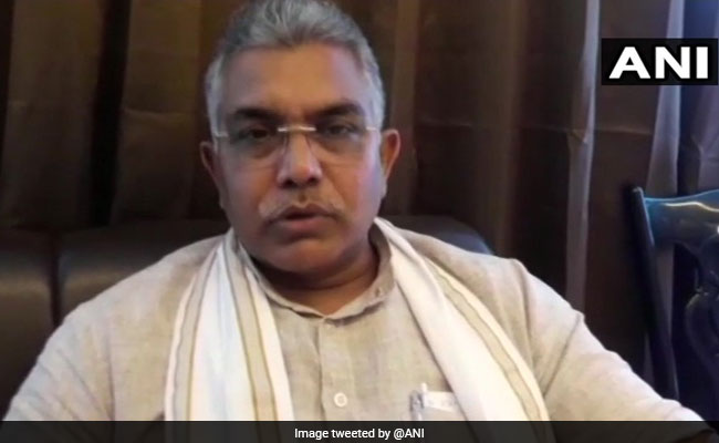 Trinamool Must Withdraw Lockdown On August 5 For <i>Bhoomi Pujan</i>: Dilip Ghosh