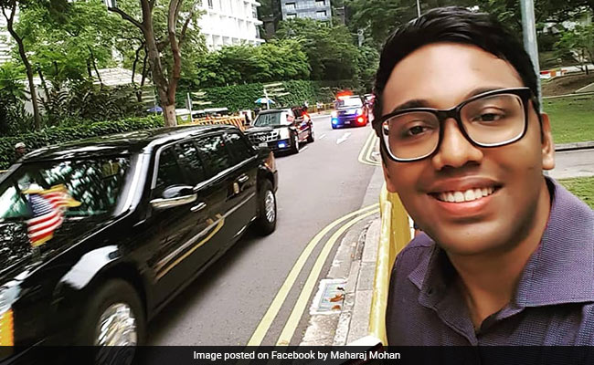 Indian-Origin Man Spends Rs 38,000 To "Crash Singapore Summit", Meet Trump