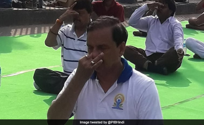"Yoga Has Become A Global Practice," Says Union Minister Mahesh Sharma