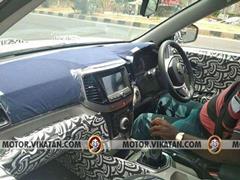 Mahindra S201's Cabin Uncovered In Latest Spy Images