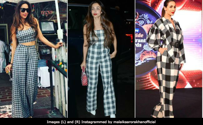 3 Times Malaika Arora Made Checks Look Oh-So-Stylish