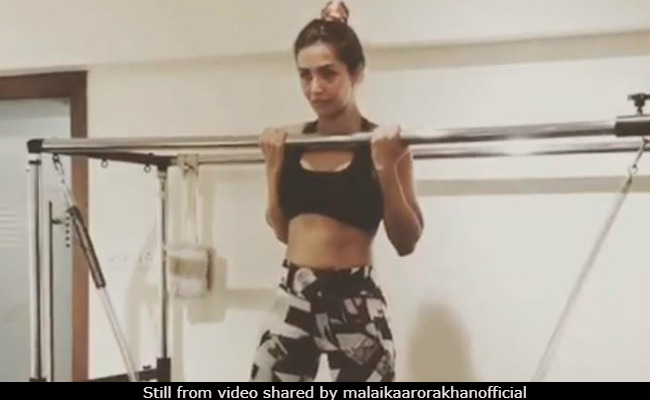 Malaika Arora Has Taken The Fitness Challenge To A Whole New Level