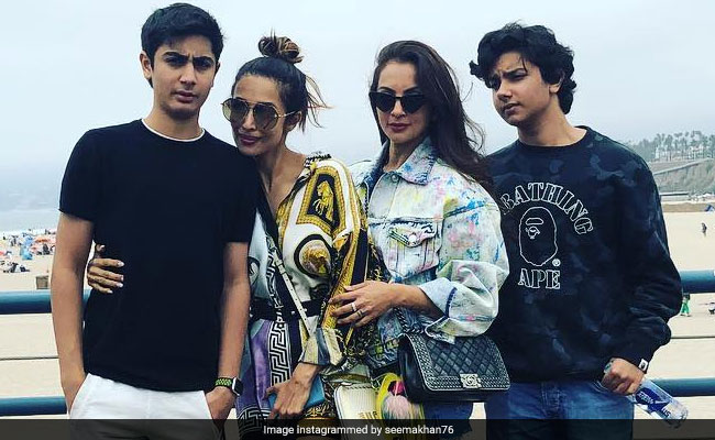 Inside Malaika Arora's Mini Fam-Jam In California. See Pics