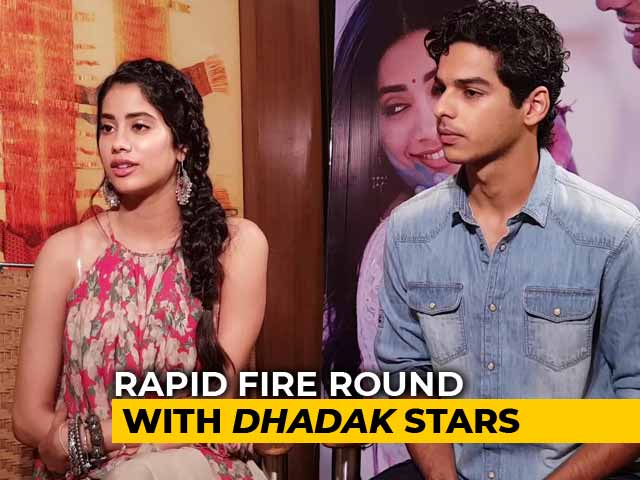 Rapid Fire Round With Janhvi Kapoor & Ishaan Khatter