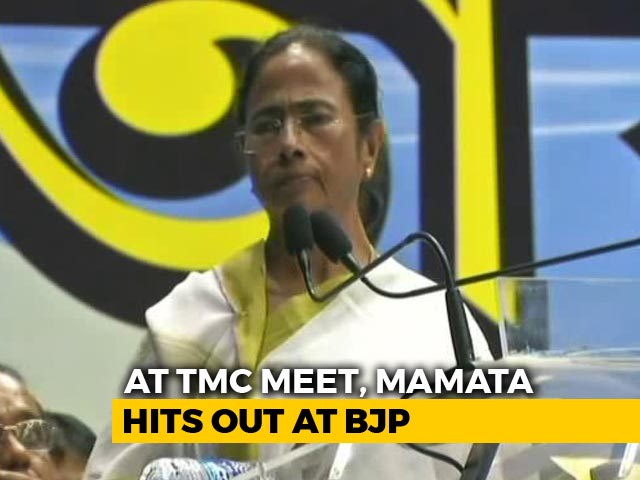 At Trinamool Meet, Mamata Banerjee's Revealing Comment On Congress