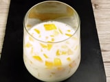 Homemade Mango Panna Cotta