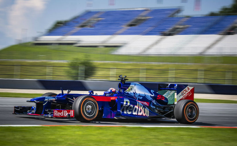 MotoGP Champion Marc Marquez Drives A Formula 1 Car