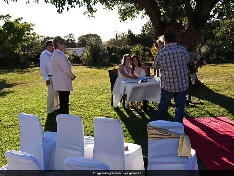South African Women Cricketers Tie The Knot