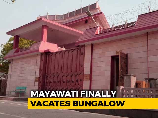 Mayawati Vacates Bungalow That Was Turned Into Kanshi Ram Memorial