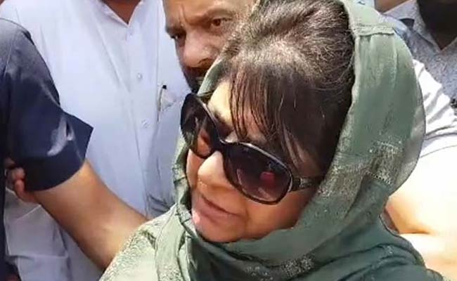 Mehbooba Mufti Asks Pak To Stop Ceasefire Violations, Respect Peace Initiative