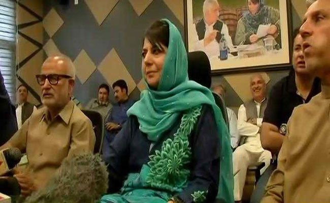 इस्तीफे के बाद बोलीं महबूबा मुफ्ती, BJP के साथ गठबंधन पावर के लिए नहीं था