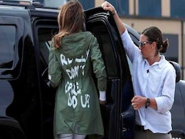 Melania Trump's 2018 "I Really Don't Care" Zara Jacket Was Message For... Melania Trump's 2018 "I Really Don't Care" Zara Jacket Was Message For...