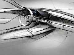 Mercedes-Benz Releases Interior Sketches Of New-Generation GLE SUV