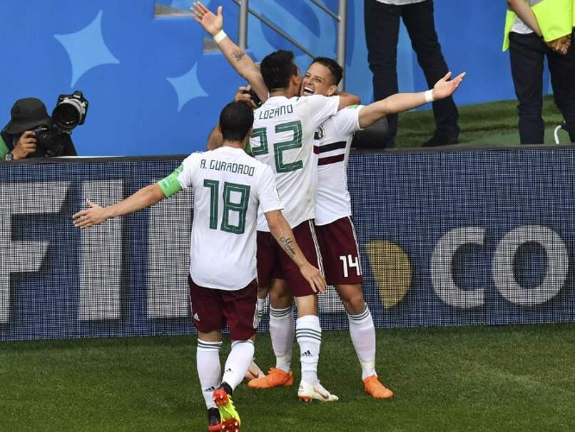 World Cup 2018: Javier Hernandez Hits Half-Century As Mexico Battle Past South Korea World Cup 2018: Javier Hernandez Hits Half-Century As Mexico Battle Past South Korea