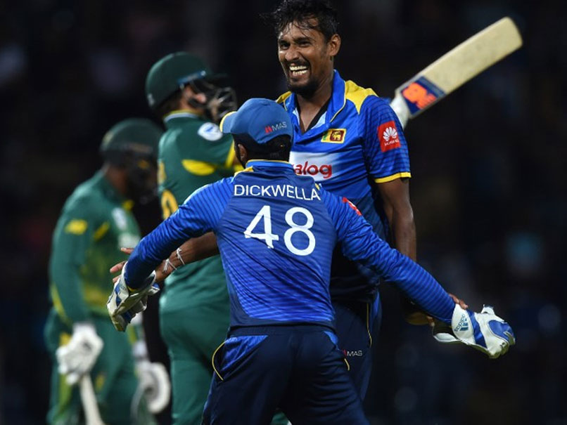 4th ODI: Sri Lanka End Losing Streak Against South Africa In Tense Clash