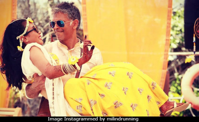 Milind Soman, Ankita Konwar Are Celebrating One Month Of Being Married And How