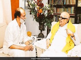 "Will Never Forget This Day": Rajinikanth In Tribute To Karunanidhi "Will Never Forget This Day": Rajinikanth In Tribute To Karunanidhi