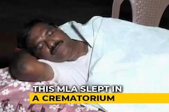 Andhra Lawmaker Spends Nights At Crematorium To Prove A Point Andhra Lawmaker Spends Nights At Crematorium To Prove A Point