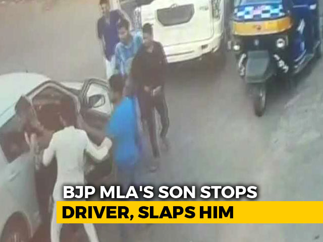 On Video, Rajasthan BJP Lawmaker's Son Drags Man Out Of Car, Slaps Him