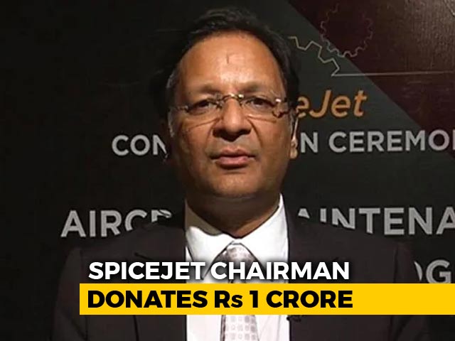 SpiceJet Chairman Ajay Singh Donates Rs 1 Crore At #IndiaForKerala Telethon