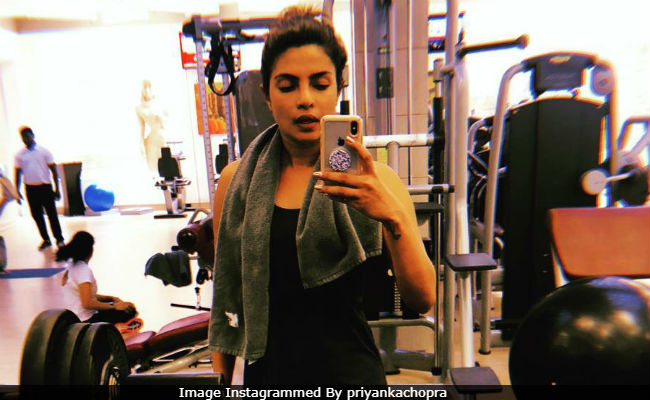 Priyanka Chopra, Back In Mumbai, Gives Major Gym Inspo In New Selfie