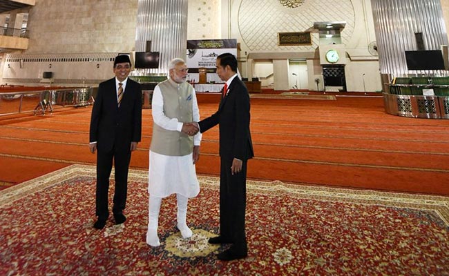 In Indonesia, PM Narendra Modi Visits Istiqlal Mosque And Arjuna Wijaya Chariot