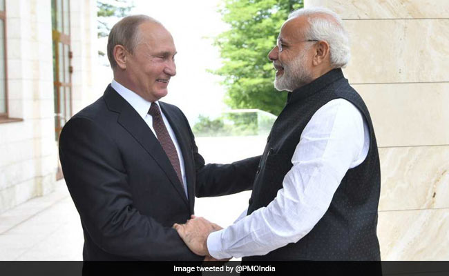 "Up To India To Decide": Russia On Defence Deals During Putin Visit