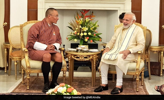 PM Modi Holds Talks With Bhutanese Counterpart Tshering Tobgay