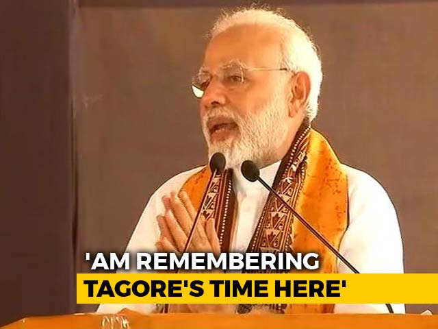 Rabindranath Tagore Will Always Be Remembered As A Global Citizen: PM Modi